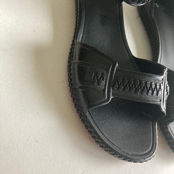 Givenchy Black Synthetic Ankle Strap Sandals size EUR 36, US 5.5 - Picture 8 of 16